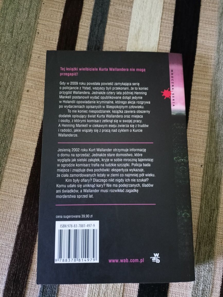 Powieść kryminalna Ręka Henning Mankell