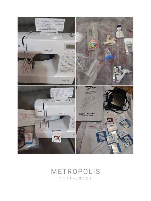 Продаю швейную машинку iSew S200