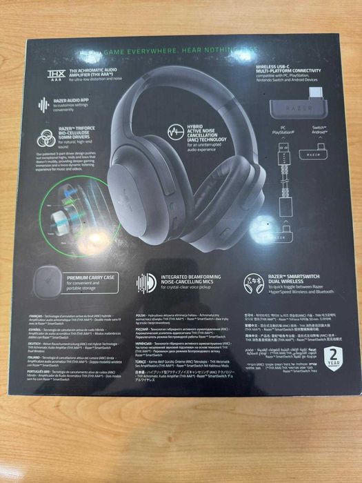 Razer Barracuda Pro Bluetooth Preto
