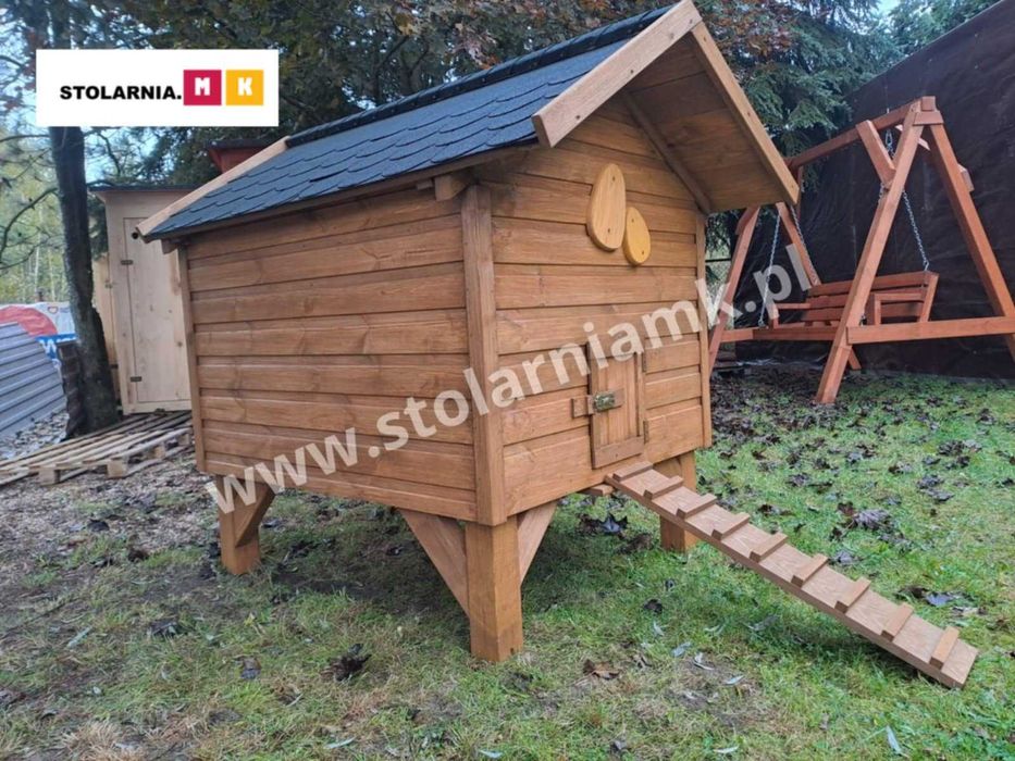 Kurnik dla twoich kurek ocieplany dla  6/8 kur Zapraszamy