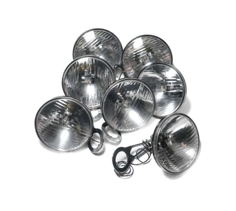 NOWA przednia lampka rowerowa ROMET Wigry 3/Jubilat 2/Wagant - okrągła