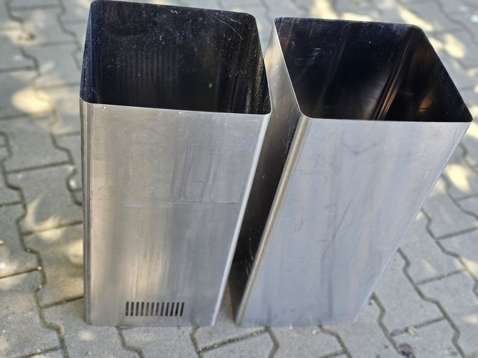 Przedłużenie okapu kuchennego wentylacji