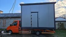 Kontener Socjalny Budowlany Sanitarny Domek Garaż Kurnik Schowek