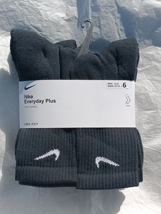Оригінальні шкарпетки найк, Nike Everyday Plus Носки найк високі чорні