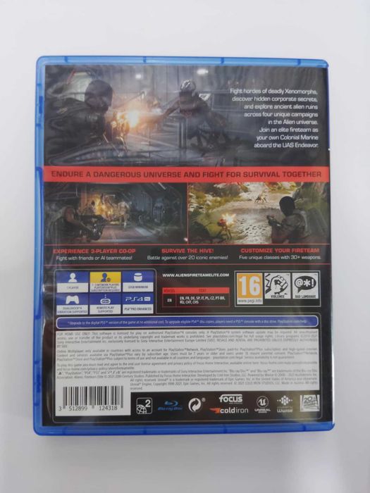 Aliens: Fireteam Elite PS4 Polskie napisy są w grze