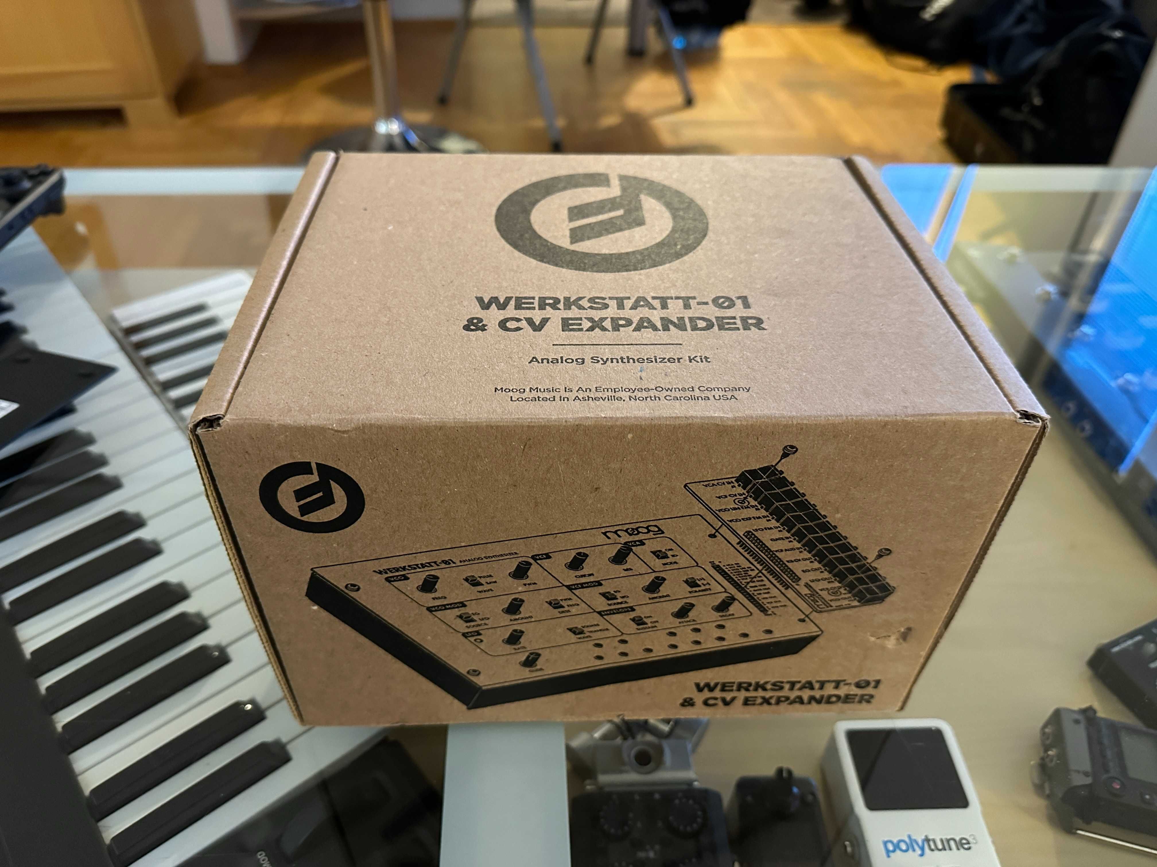 MOOG Werkstatt + CV Expander Analog Synthesizer Kit