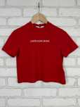 T-shirt Calvin Klein Short Sleeves Round Neck Cropped