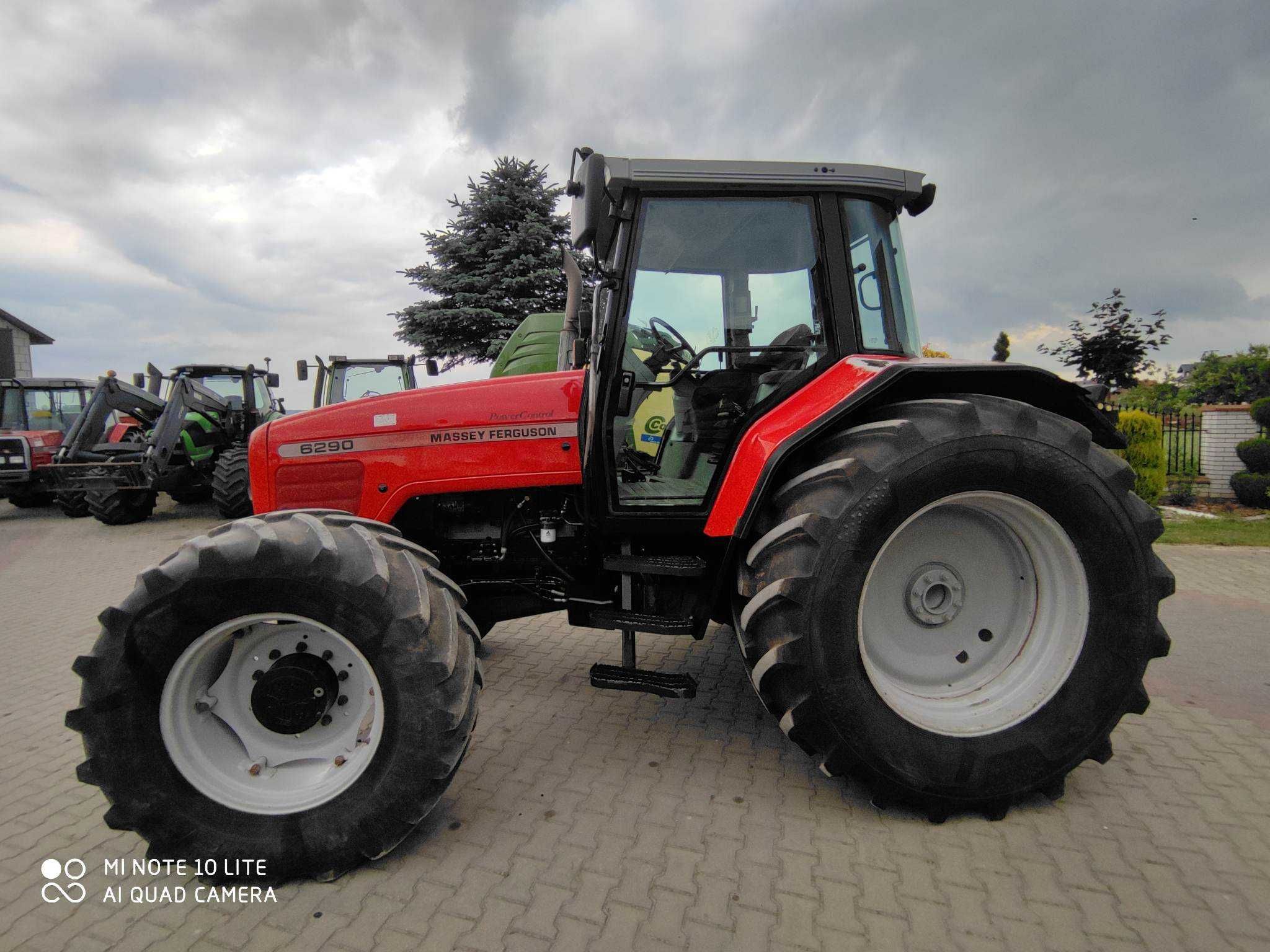 Massey Ferguson 6290 zadbany 135 km sprowadzony amortyzowana oś 02R