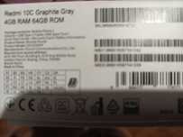 REDMI 10C Cinzento Grafite 4GB RAM 64GBROM como NOVO