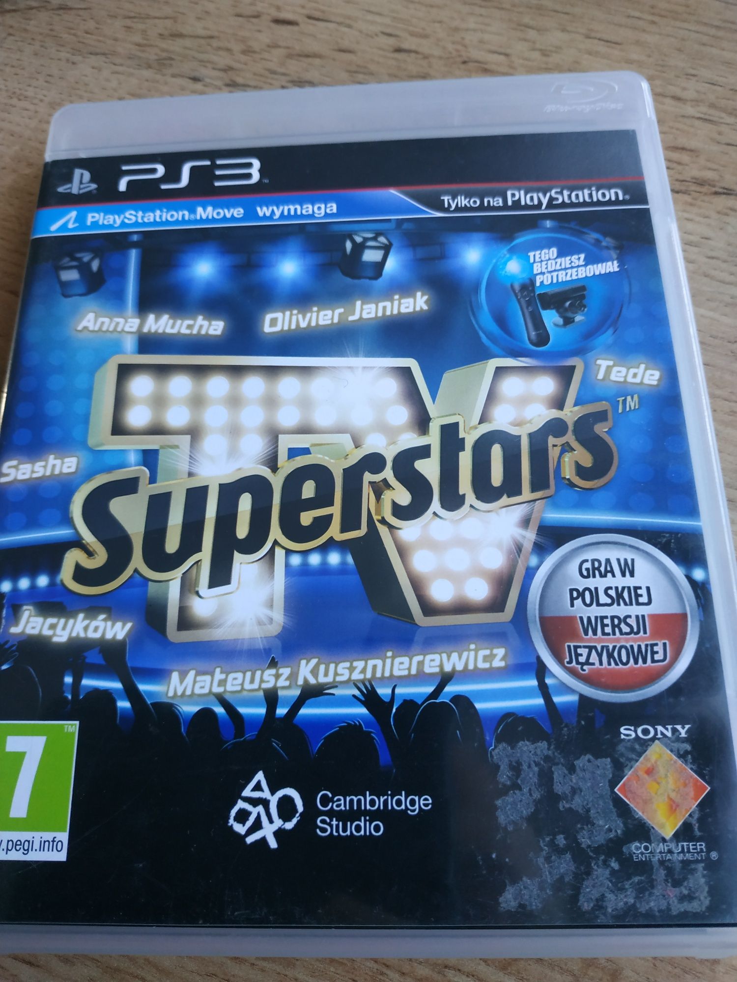 TV super stars PL gra ps 3 move