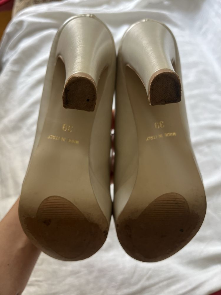 Туфли Versace беж