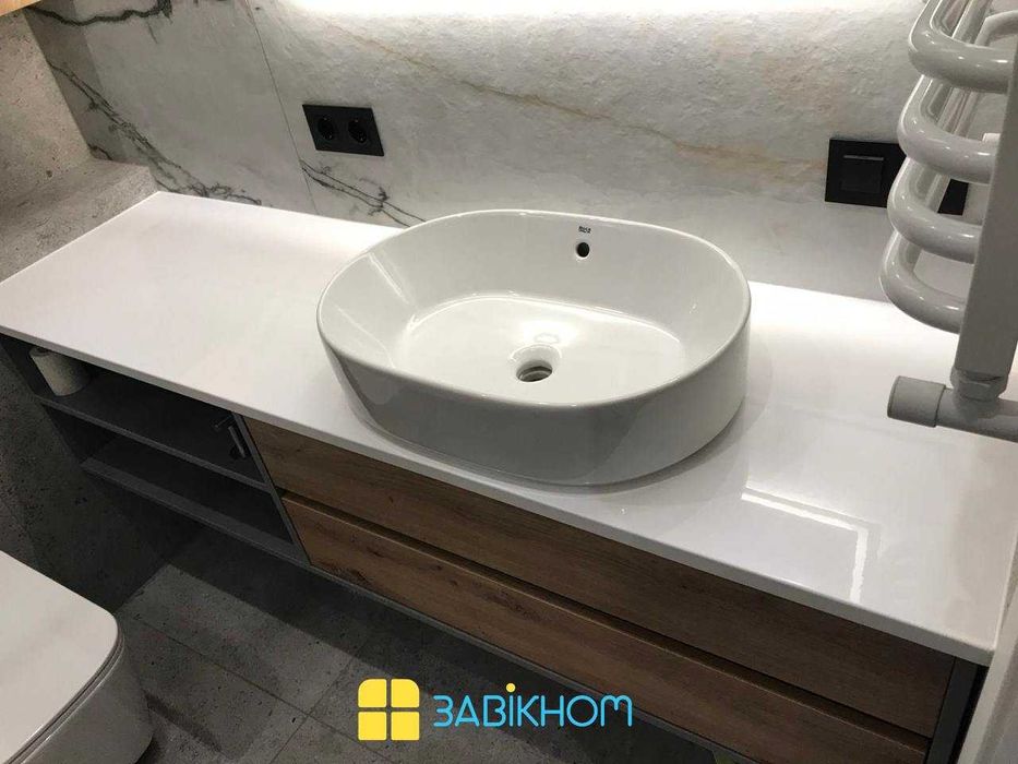 Стільниці, умивальники, раковини, меблі у ванну кімнату