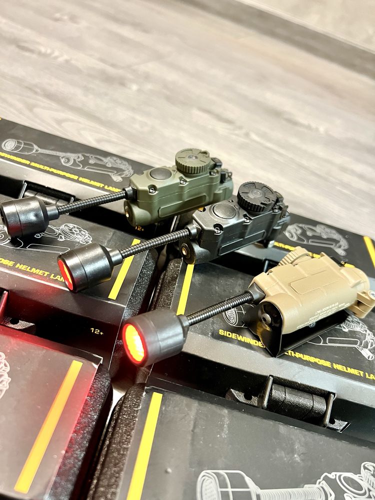 Тактичний ліхтарик SIDEWINDER STALK 5 діодів IFF маяк ЧЕРВОНЕ СВІТЛО