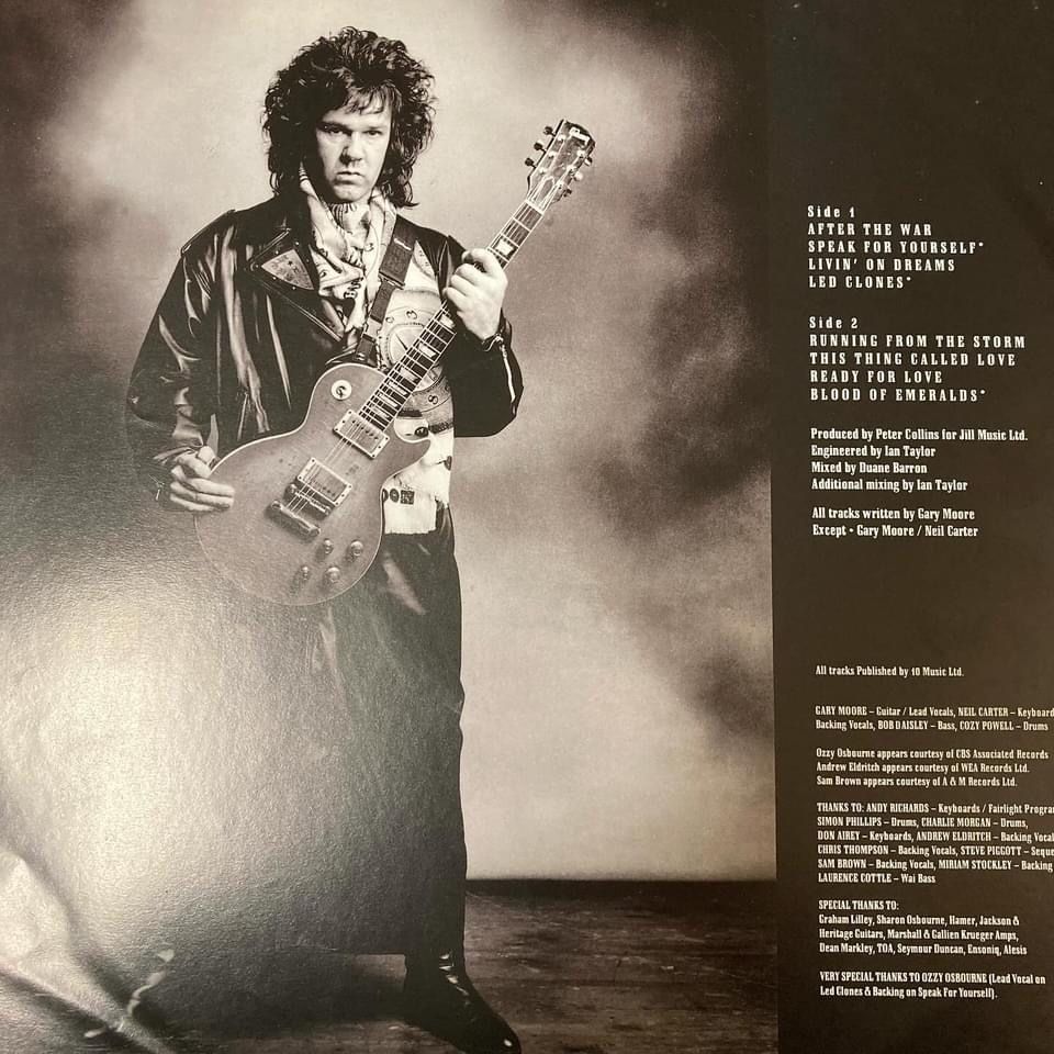 Gary Moore- Album vinil-After the War