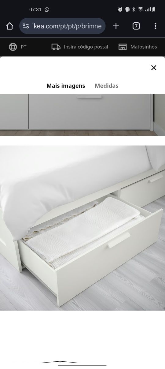 Cama BRIMNES ikea