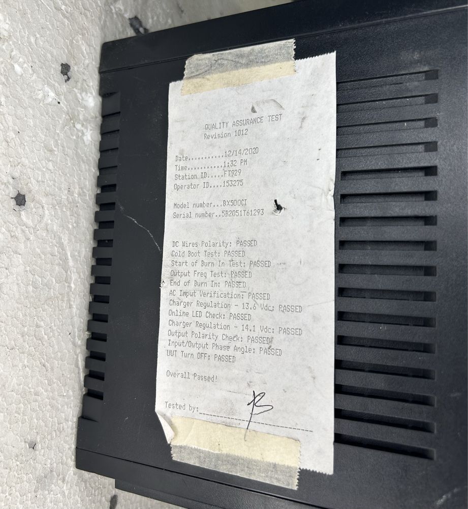 UPS APC 300W 500VA