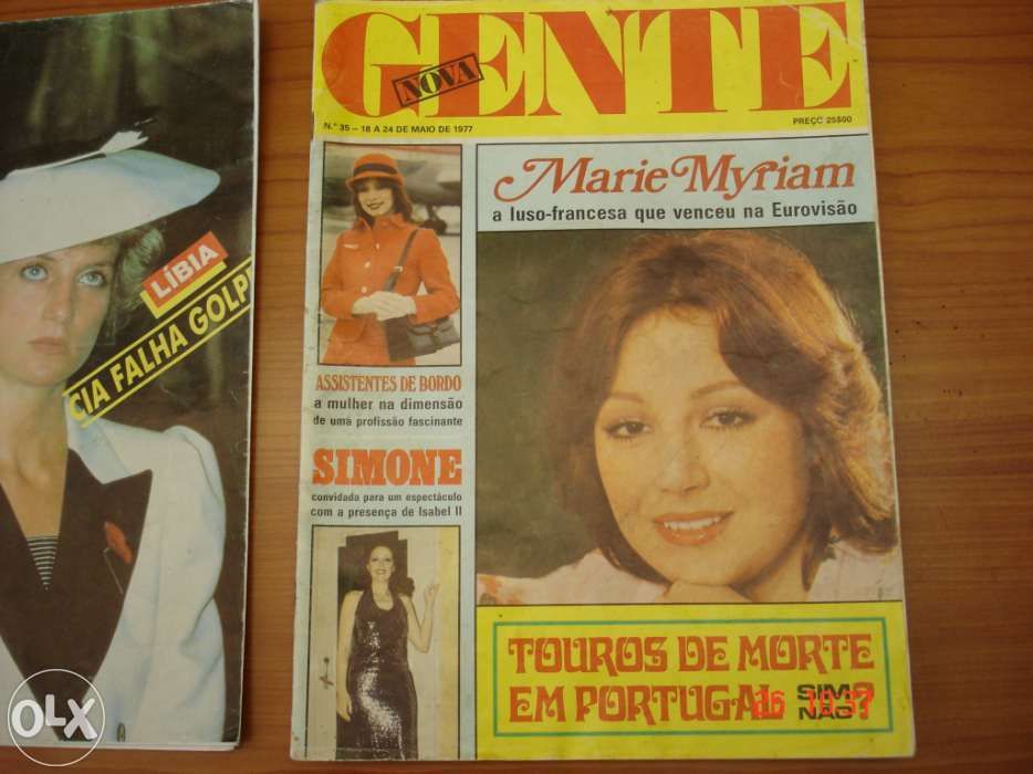 Revista Eles e Elas e Nova Gente antigas