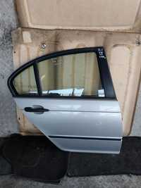 Drzwi tylne prawe BMW E46 Sedan Titansilber