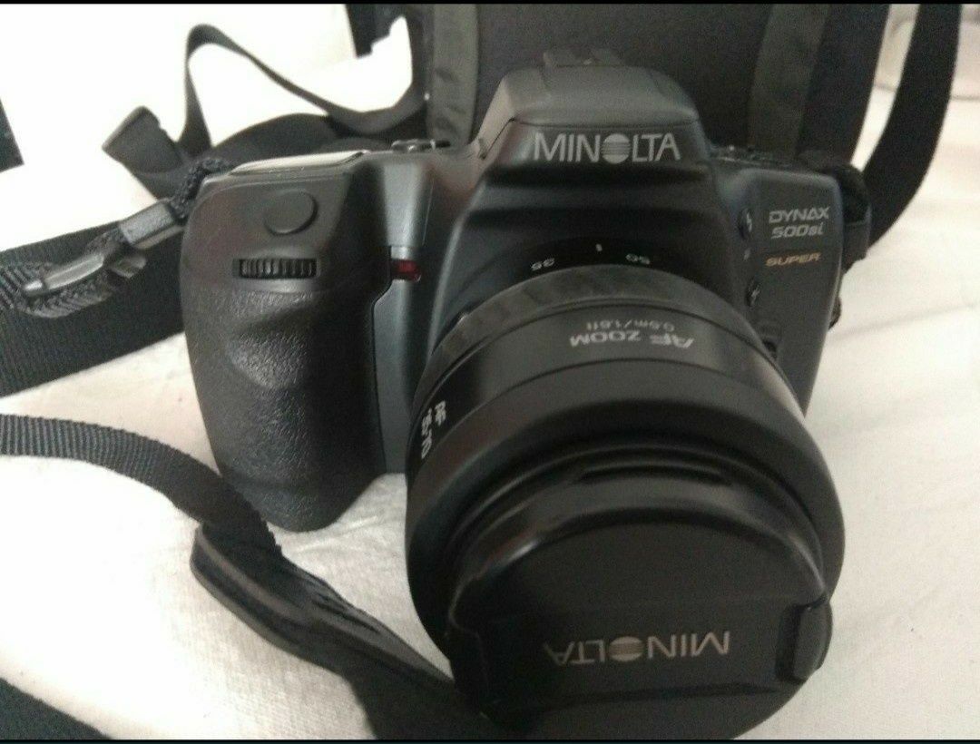 Máquina fotográfica Minolta