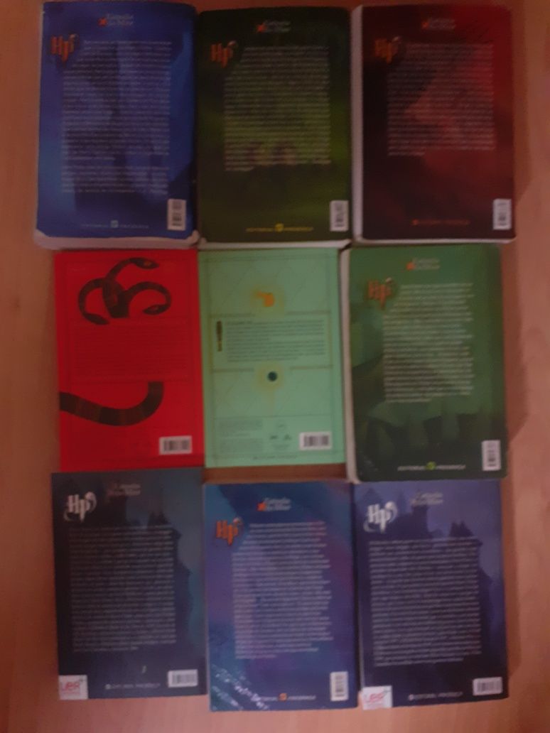 Conjunto de Livros Harry Potter