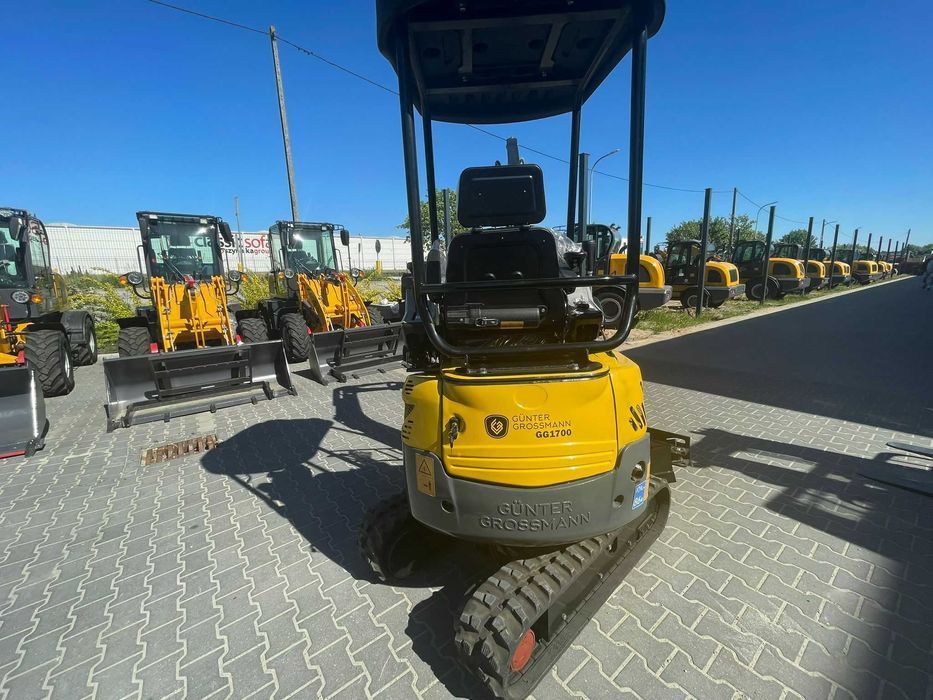 Koparka GG1700, KUBOTA silnik, Gunter Grossmann, 1700kg, joysticki
