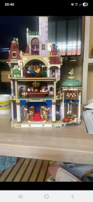 Set de construção Bela e o monstro