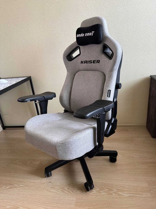 Крісло геймерське Anda Seat Kaiser 4 Size XL Grey Fabric