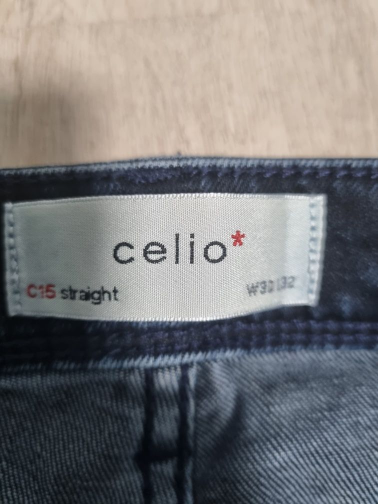 Джинси Celio cC 15 Straight, темно сині