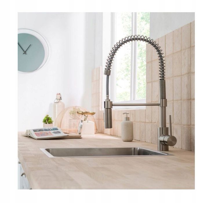 Bateria kuchenna stojąca Delinia THOMAS srebrna