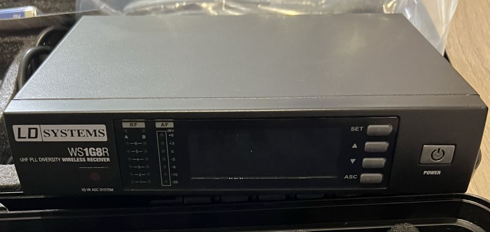Радиосистема с головной гарнитурой/микрофоном LD Systems WS 1G8 BPHH