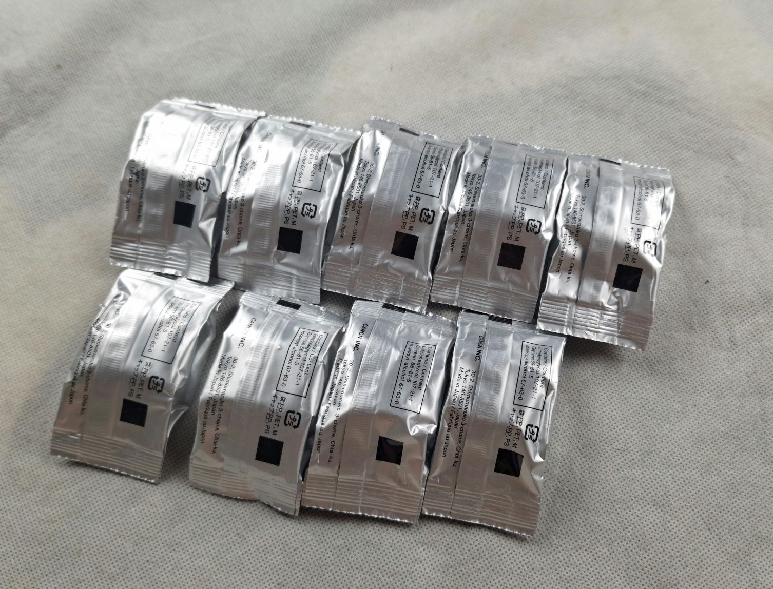 9 szt Tusz toner Canon BCI-10 black