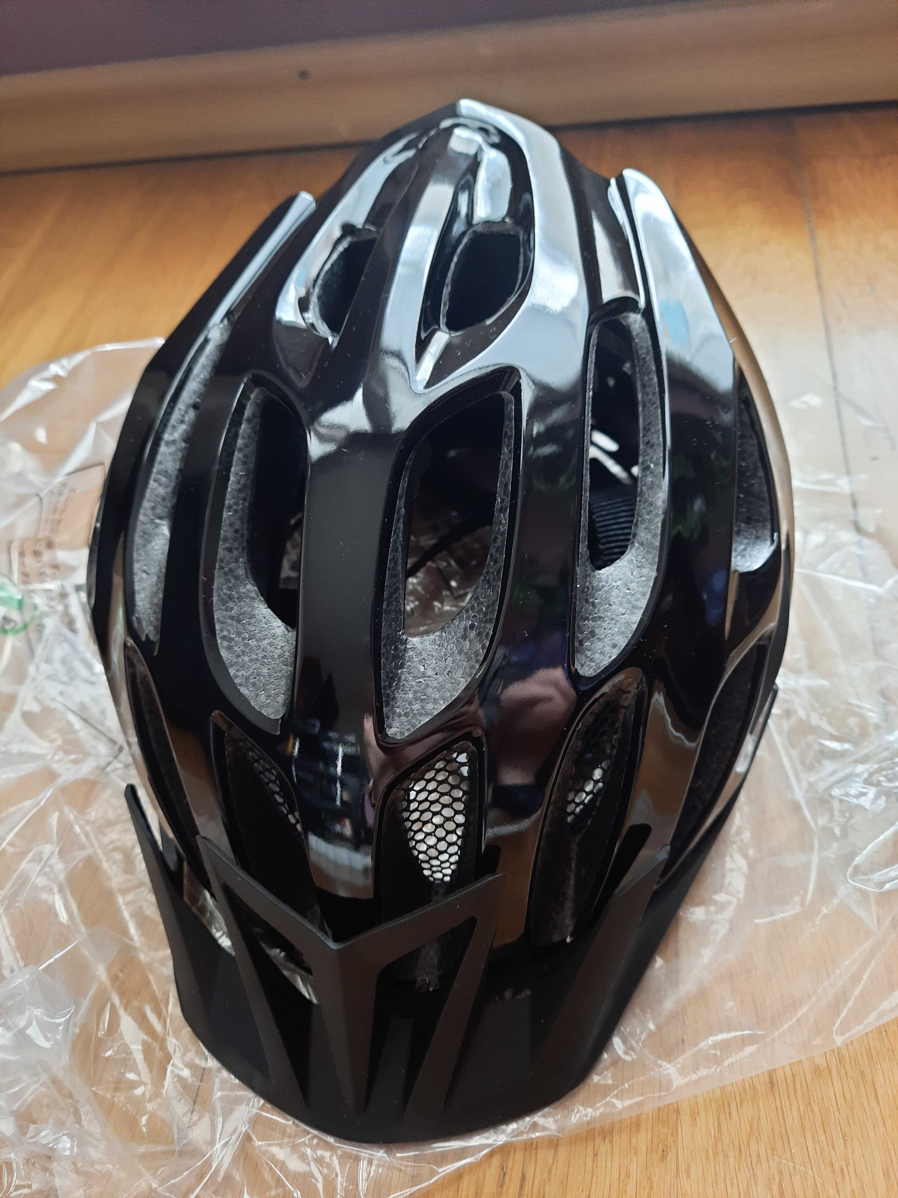 Kask UVEX Flash Black NIEUŻYWANY rozmiar 57-61 cm