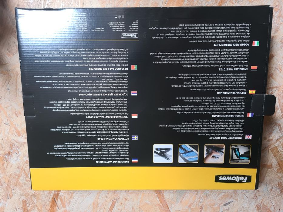 Ergonomiczny podnóżek biurowy Fellowes