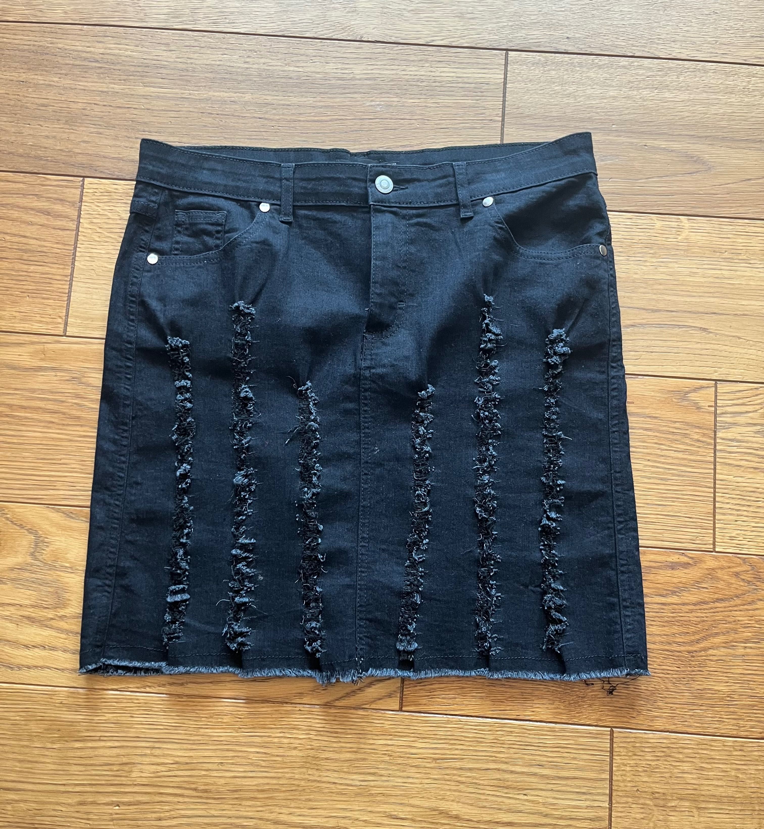Spódnica jeansowa PrettyLittleThing r 40