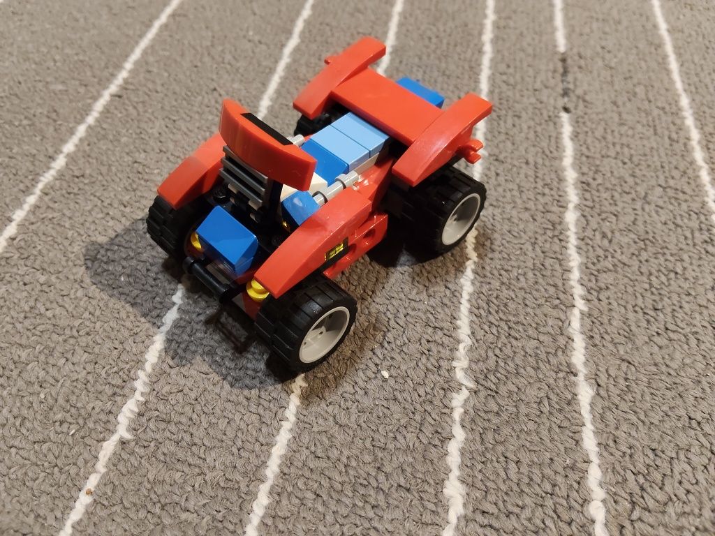 LEGO 31030 3w1 czerwony gokart