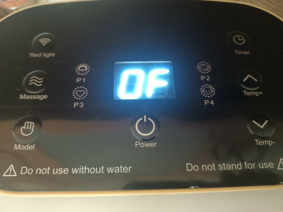 Hydro Masażer Do Stóp Podgrzewany