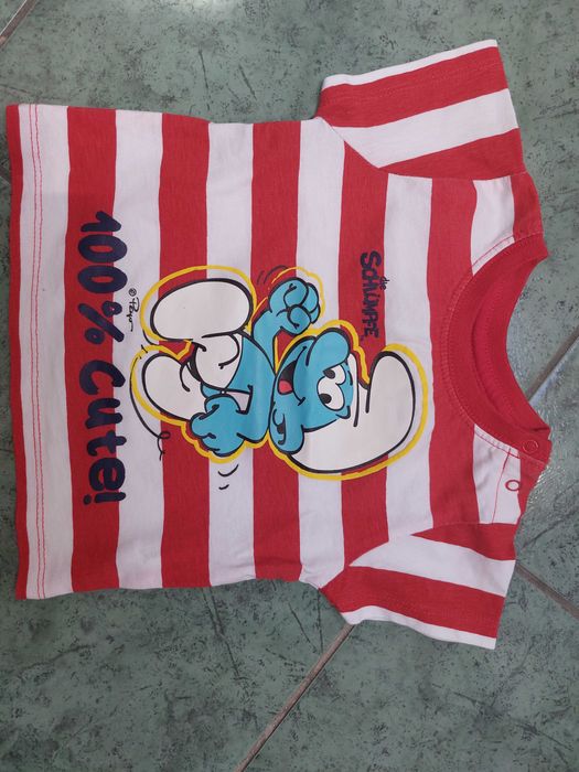 T-shirt niemowlęcy Smerfy