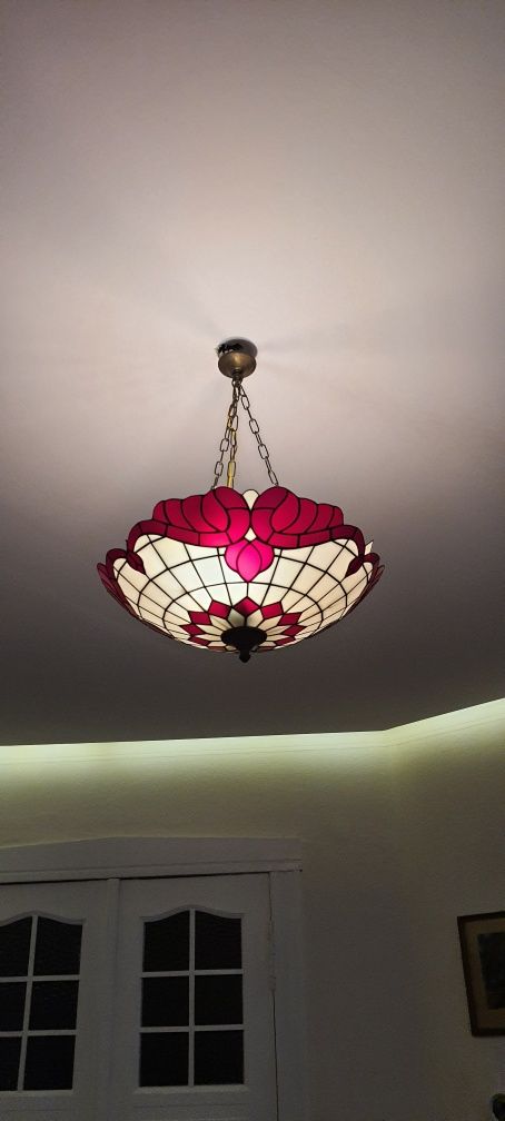 Lampa witrażowa manufaktura Toruń