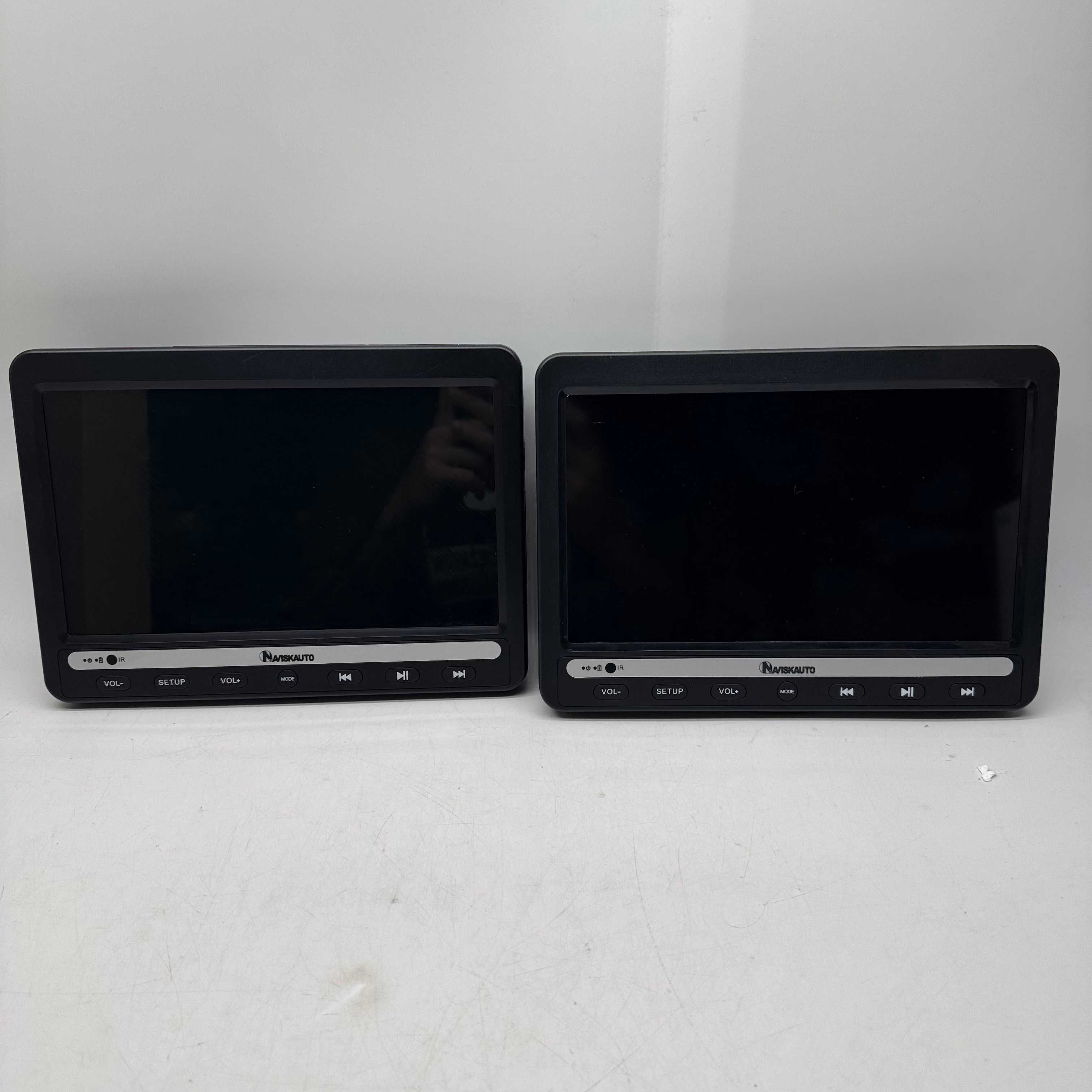 2x Przenośny odtwarzacz samochodowy DVD Naviskauto BN1037B-N1