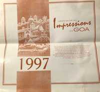 Calendário 1997 “Immemorial Impressions of Goa”