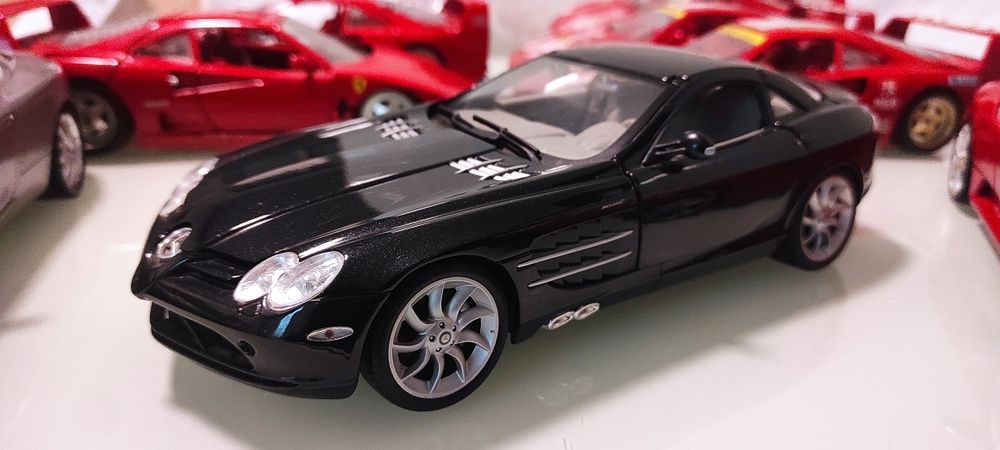 1/18 Mercedes SLR McLaren carro coleção miniatura Maisto