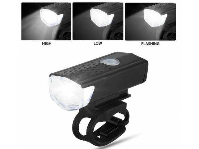 Lampki Rowerowe Przód Tył Ładowanie  USB Lampka Rowerowa Tryby pracy
