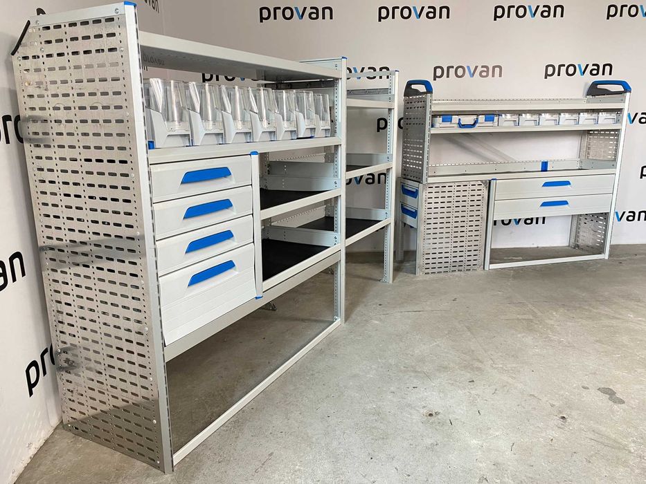 ZABUDOWA WARSZTATOWA serwisowa SORTIMO pojemniki szuflady półki