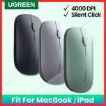 Миша Ugreen MU001 Portable Wireless Black/Green/Gray (UGR-90372)