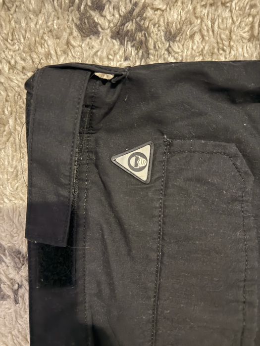 широкі штани карго чорні, rap pants