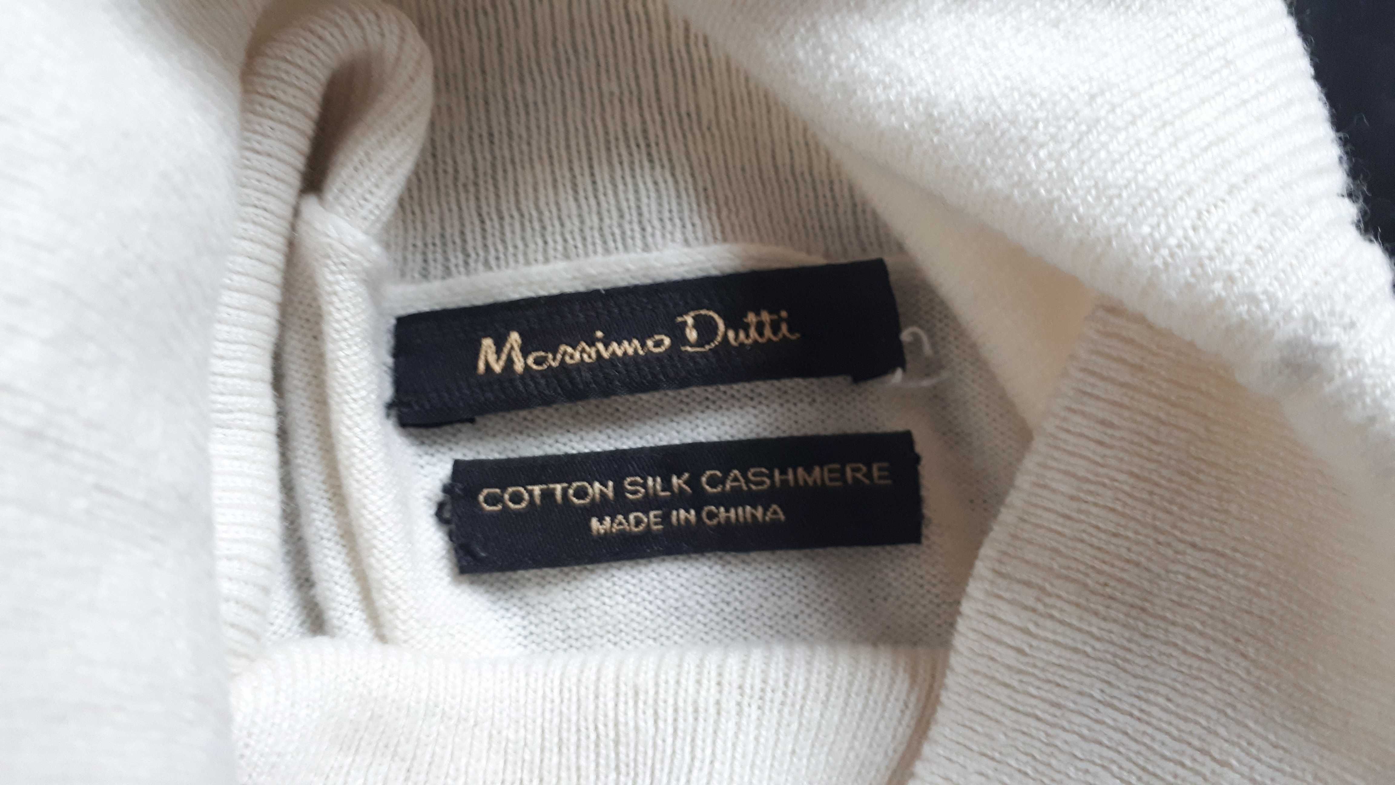 Massimo Dutti - oryginalny damski kaszmirowy sweter