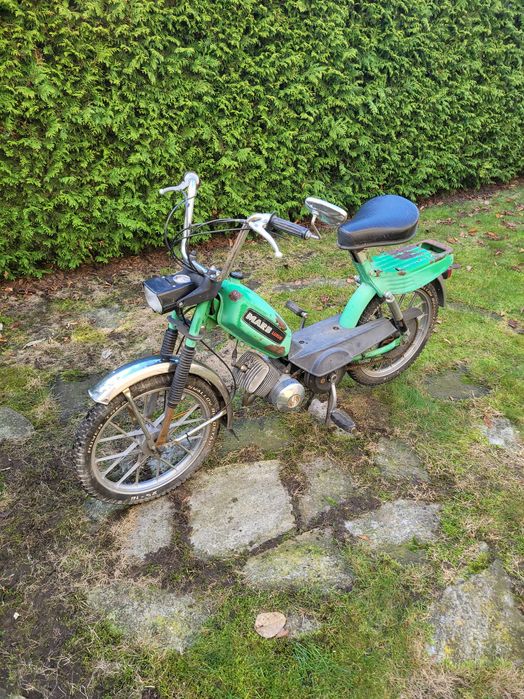 Motorower Solo Mars Luxus 713 na pedały 1979 rok mofa moped nie WSK