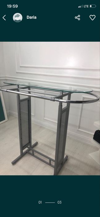 Gondola odzieżowa-stojak sklepowy