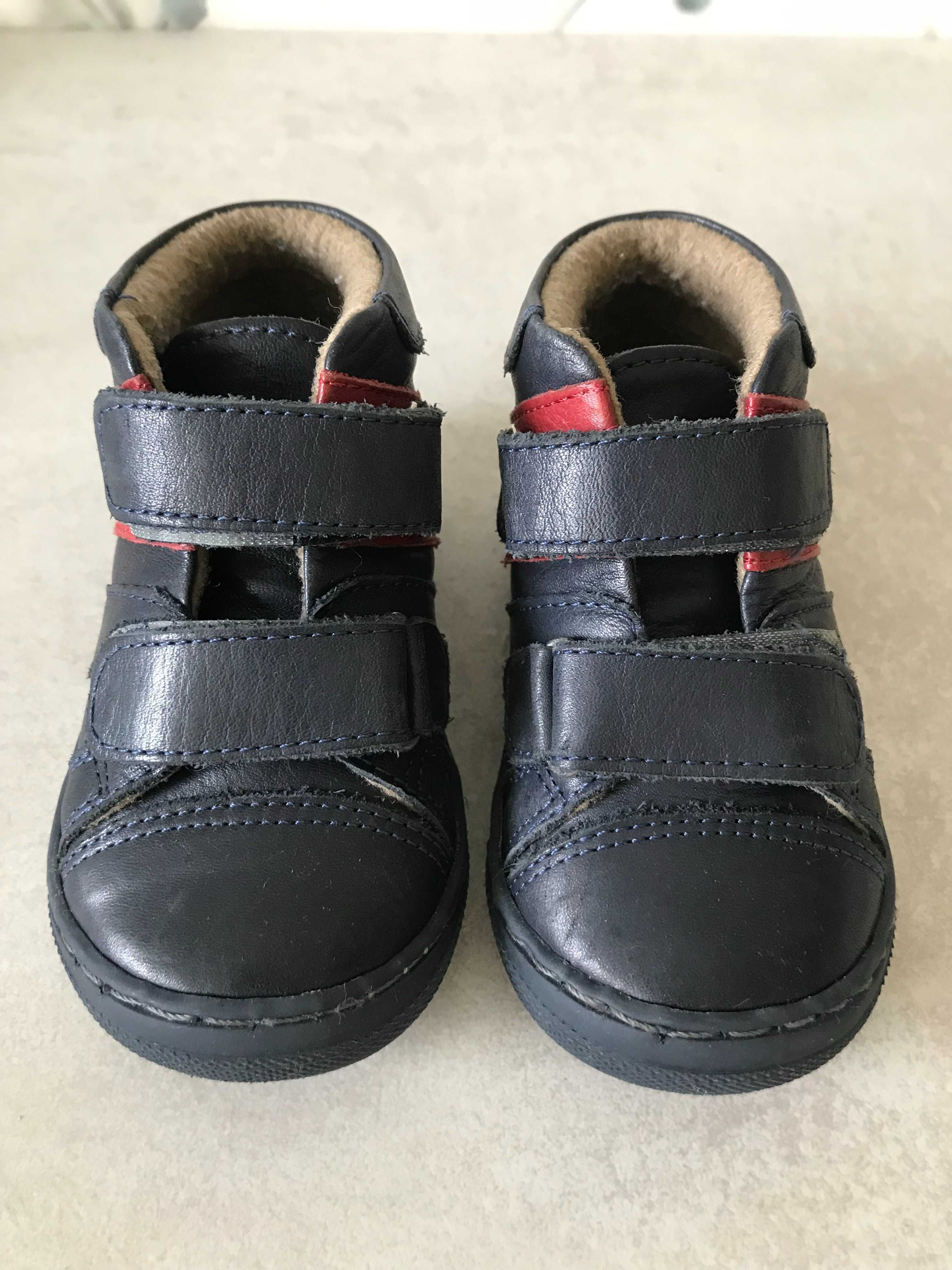 Buty trzewiki adidasy granatowe na rzepy Emel rozm 20