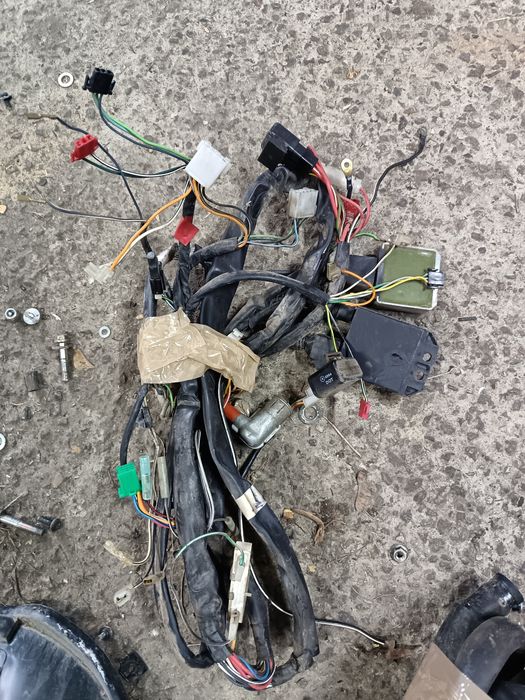 Instalacja elektryczna Suzuki katana 50